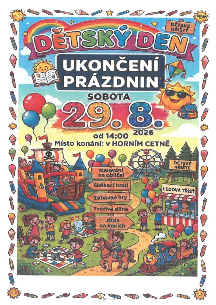 Rozloučení s&nbsp;prázdninami